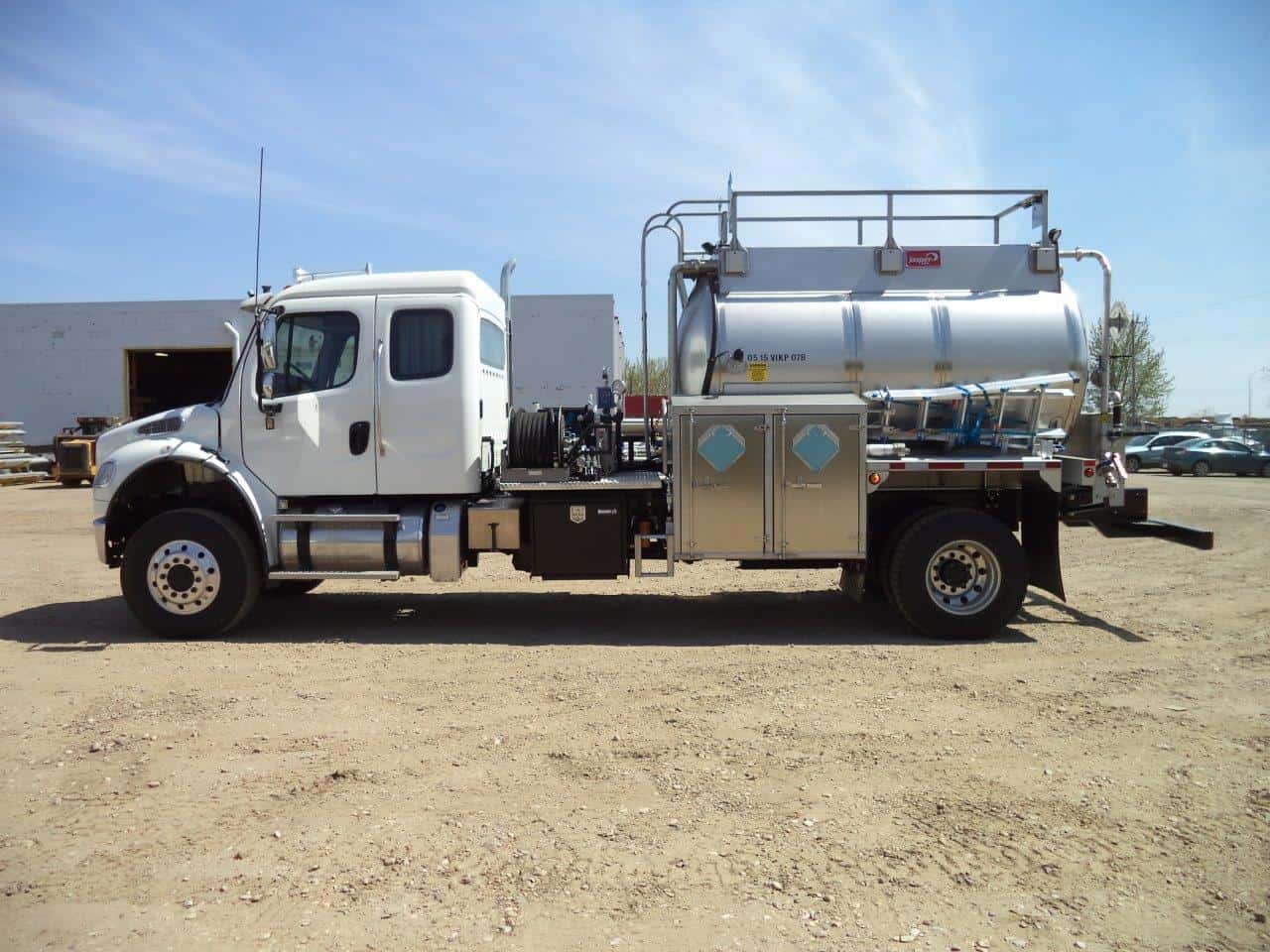 SS304 Round TC407 Pressure Truck