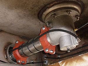 Int valve cargo sump